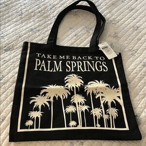 Palm Springs Tote, NEW